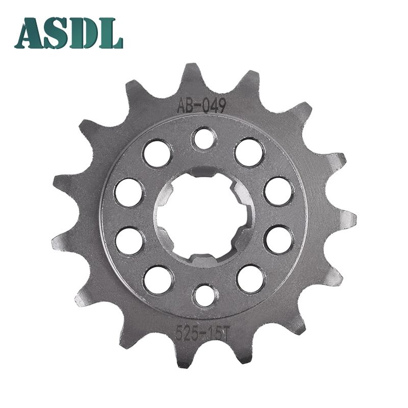 Asdl 525 15T รถจักรยานยนต์ปลอมเทคโนโลยีสเตอร์หน้าสําหรับ Honda Road CBR400 RG VFR400 ZG GB500 TT XBR