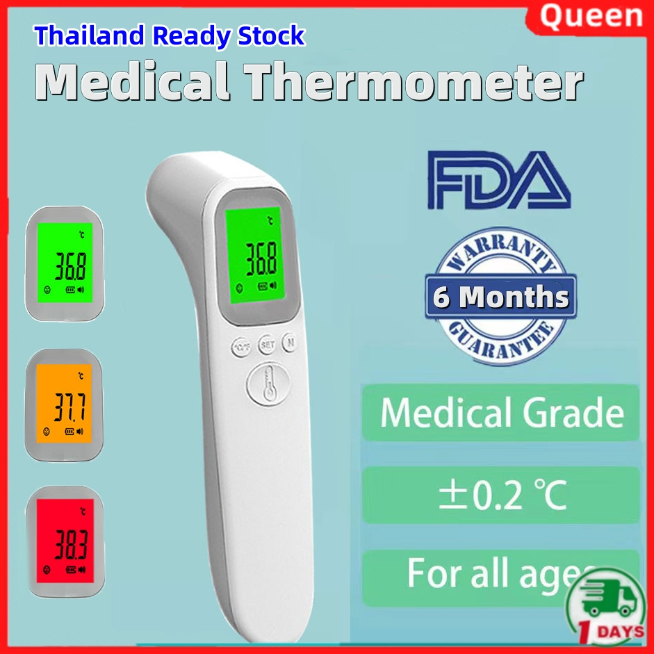【Thailand Stock】เครื่องวัดอุณหภูมิหน้าผาก อินฟราเรด เครื่องวัดอุณหภูมิเด็กอิเล็กทรอนิกส์ เครื่องสแกนอุณหภูมิดิจิทัล ตรวจสอบร่างกาย เด็ก เทอร์โมมิเตอร์ |Ф`