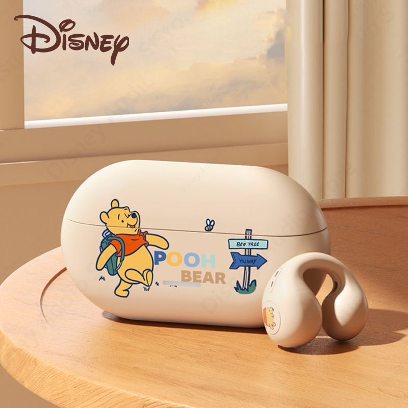 Disney QS-30 ชุดหูฟังไร้สายบลูทูธไมโครโฟน HD ความจุขนาดใหญ่ 5.1