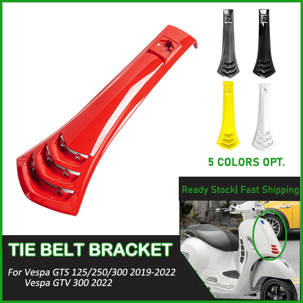 XTMOTO Tie เข็มขัดด้านหน้า Horn Head Fairing สําหรับ Vespa GTS125 GTS250 GTS300 2019-2022 GTS 125 25