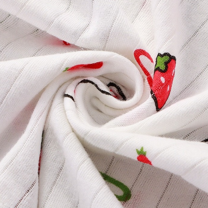 พร้อมส่ง ชุดบอดี้สูทรอมเปอร์ ผ้าฝ้าย พิมพ์ลาย สําหรับเด็กทารก - รูปที่ 6