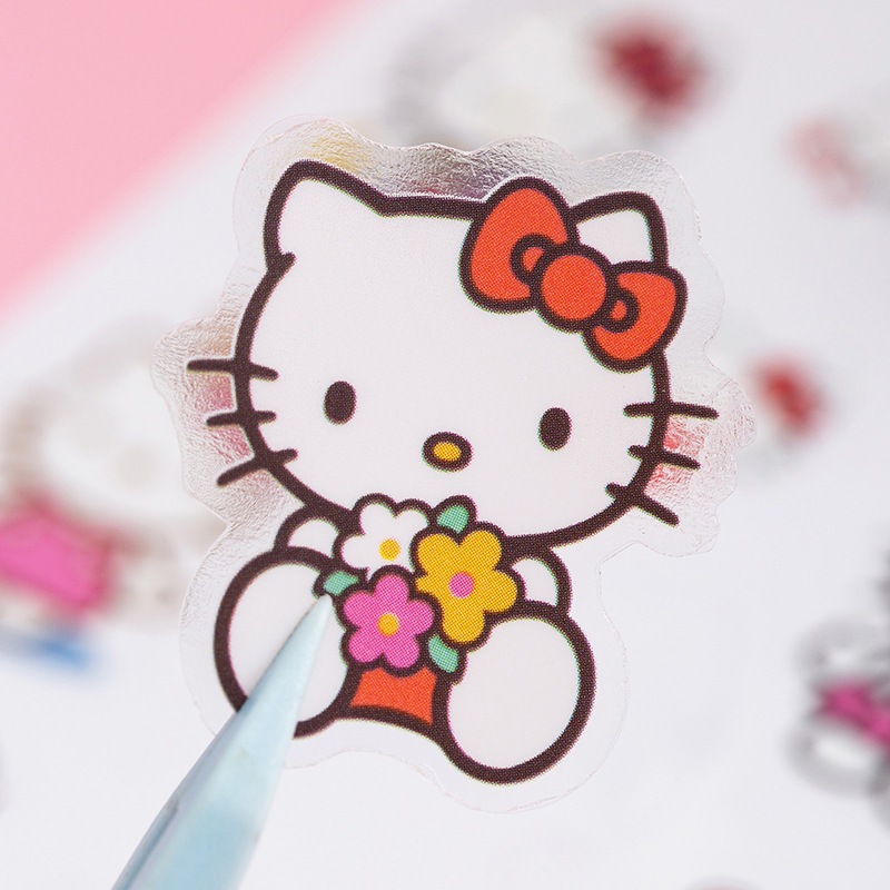 สติกเกอร์ ลายการ์ตูน Sanrio น่ารัก กันน้ํา สําหรับตกแต่งสมุดทํามือ