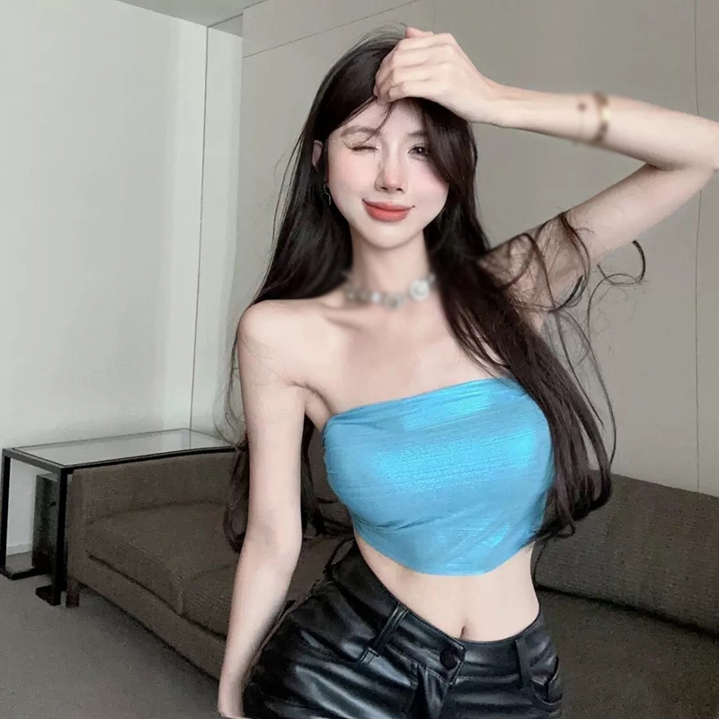 เสื้อสายเดี่ยว แขนกุด ออกแบบดี แบบบาง เผ็ดแรงบันดาลใจ สําหรับผู้หญิง