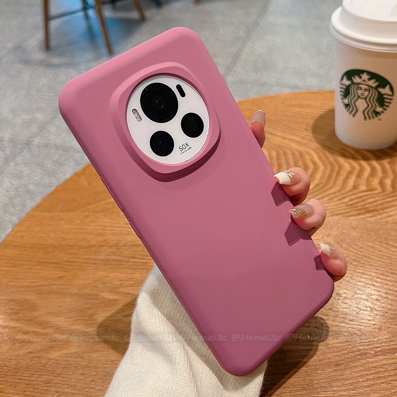 เคสซิลิกาเจลแข็ง กันตก 21 สี สําหรับ Honor Magic 6 Pro