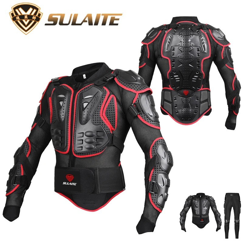 SULAITE เสื้อแจ็กเก็ตเกราะขี่จักรยานยนต์