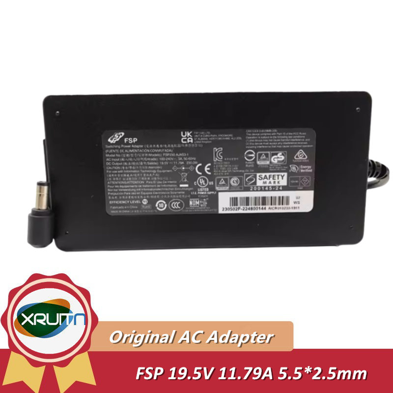 ของแท้ FSP FSP230-AJAS3-1 AC Switching Power Adapter 19.5V 11.79A 230W Slim Power Supply แล็ปท็อปชาร