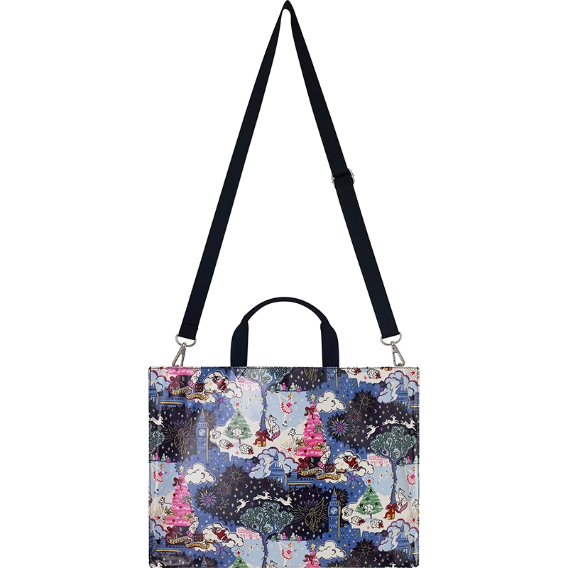 2024 UK cath kidson กระเป๋าสะพายขนาดใหญ่ความจุ Casual หญิงกระเป๋าสไตล์อังกฤษ Messenger กระเป๋าผ้าใบพิมพ์กระเป๋าถือ
