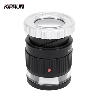 Kiprun แว่นขยาย ปรับได้ 30 เท่า พร้อมไฟ LED UV ปรับโฟกัสได้ เครื่องประดับ