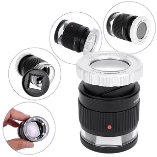 Kiprun แว่นขยาย ปรับได้ 30 เท่า พร้อมไฟ LED UV ปรับโฟกัสได้ เครื่องประดับ