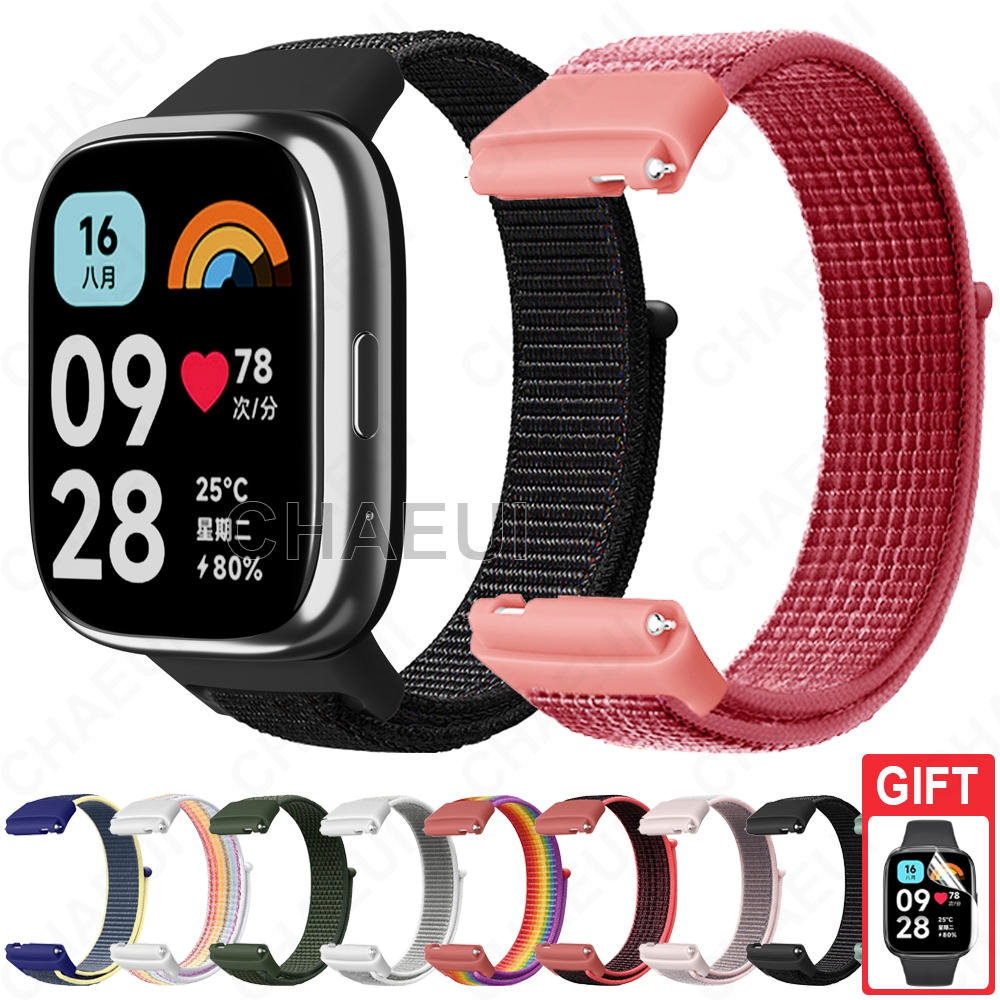 สายนาฬิกาข้อมือไนล่อน ระบายอากาศ แบบเปลี่ยน สําหรับ Redmi Watch 3 Active