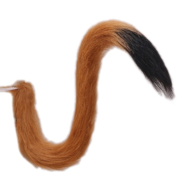 Shiningstars 80 ซม.ยาวผู้ใหญ่เด็กคอสเพลย์อะนิเมะFluffy Plushยาวแมวหางแฟนซีชุดอุปกรณ์เสริมปาร์ตี้ฮาโลวีนเครื่องแต่งกายProp - รูปที่ 2