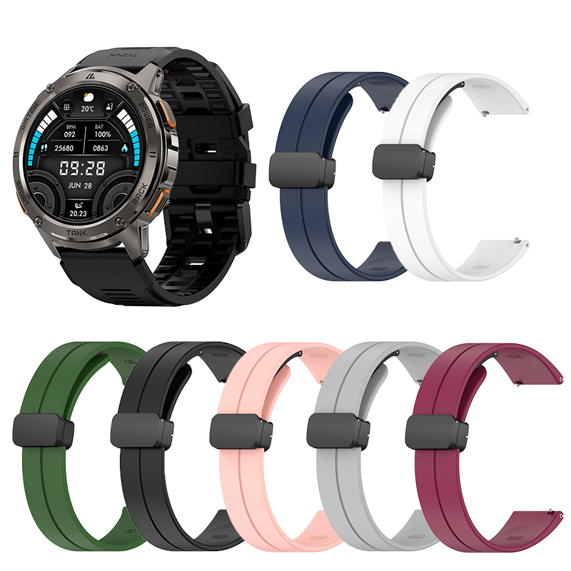 สําหรับ KOSPET TANK T3/T3 ULTRA สายซิลิโคนแม ่ เหล ็ ก TANK M3 สายนาฬิกา