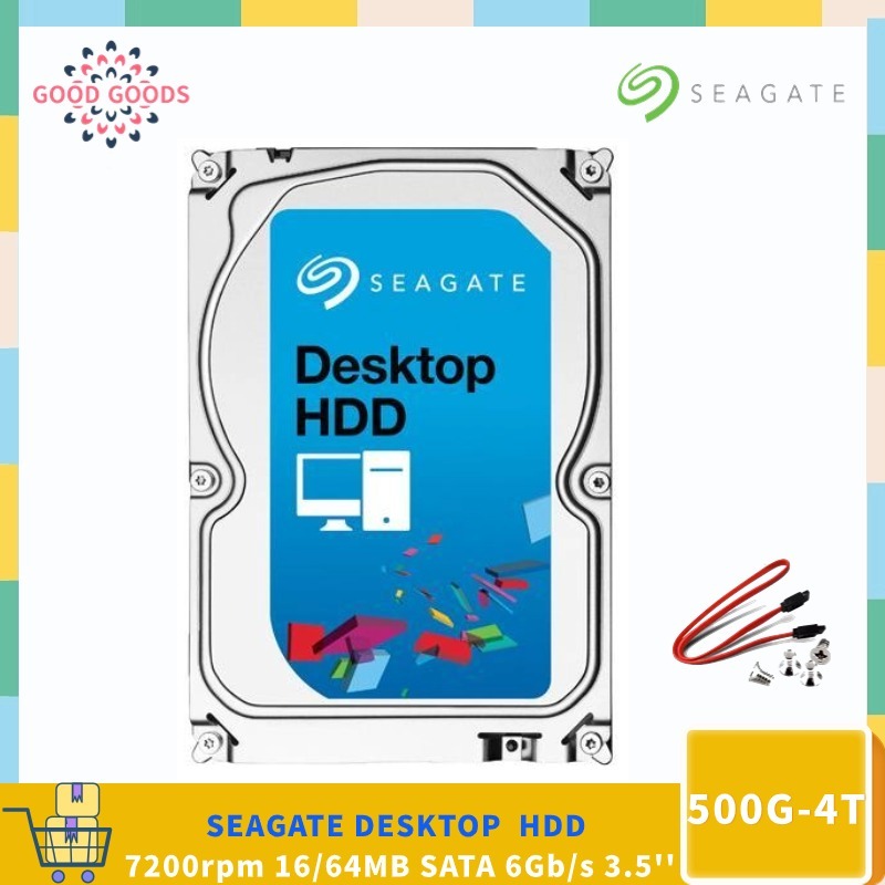 Seagate DESKTOP 500GB 1TB 2TB 3TB 4TB 3.5 HDD 7200rpm SATA 6Gb/s