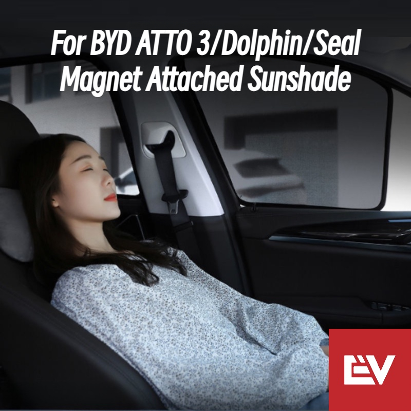 สําหรับ BYD ATTO 3 /DOLPHIN/SEAL ม่านบังแดดหน้าต่างแม่เหล็กที่แข็งแกร่งติดหน้าจอส่วนตัว