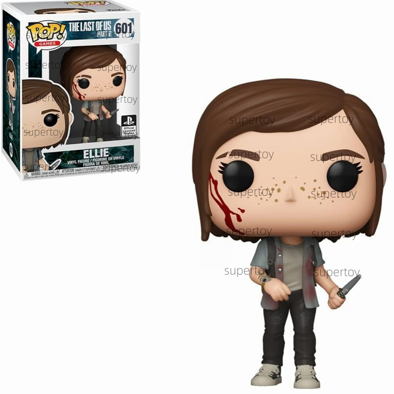 Funko Pop! ฟิกเกอร์ The Last of Us Part II - Ellie ของเล่นสําหรับเด็ก 601
