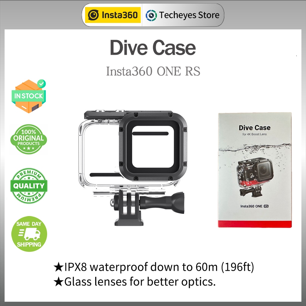 【Ready Stock】Original Insta360 ONE RS/R Dive Case