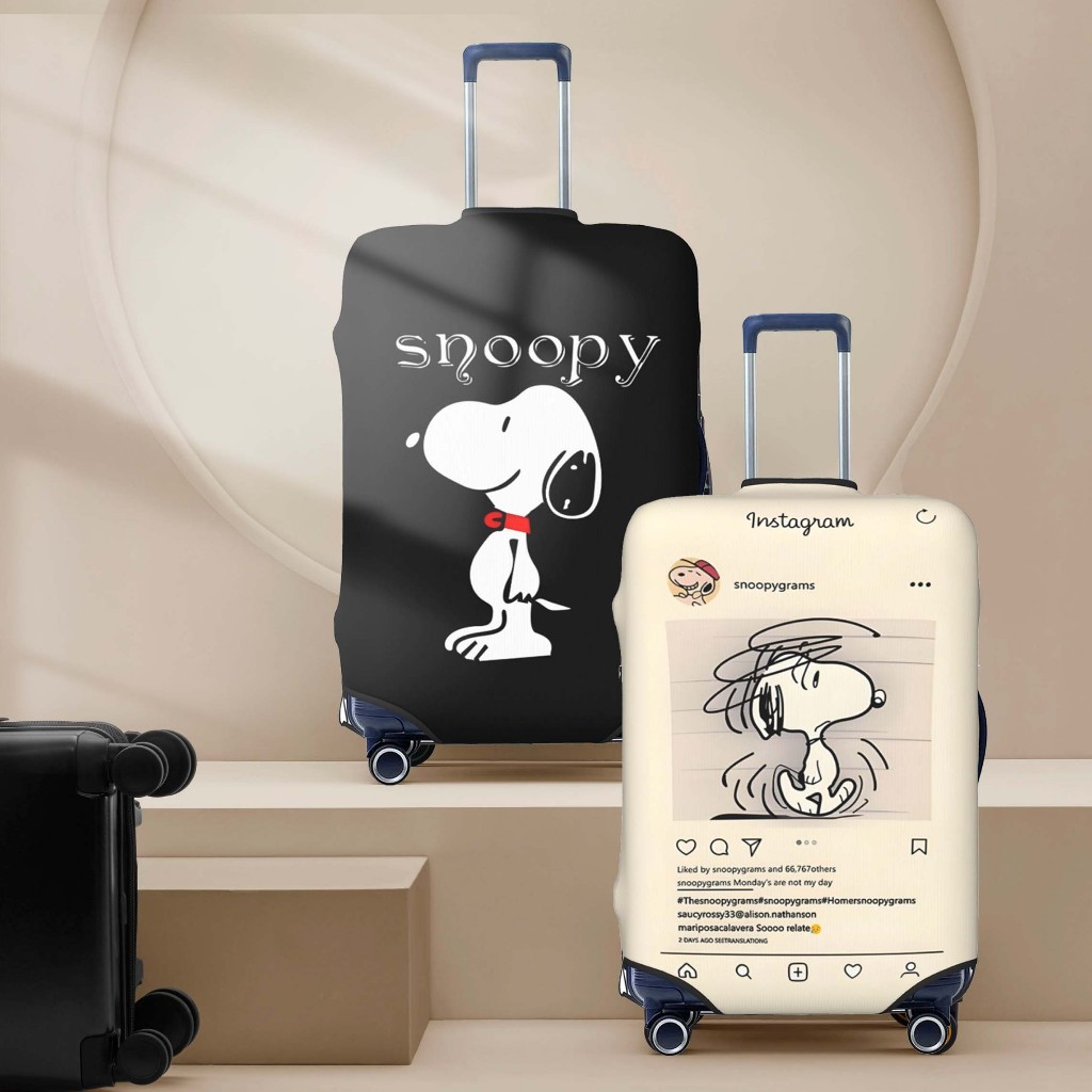 ผ้าคลุมกระเป๋าเดินทาง ผ้าสแปนเด็กซ์ แบบยืดหยุ่น ยืดหยุ่น Luggage Cover 18 20 24 28 30 32 นิ้ว 24M