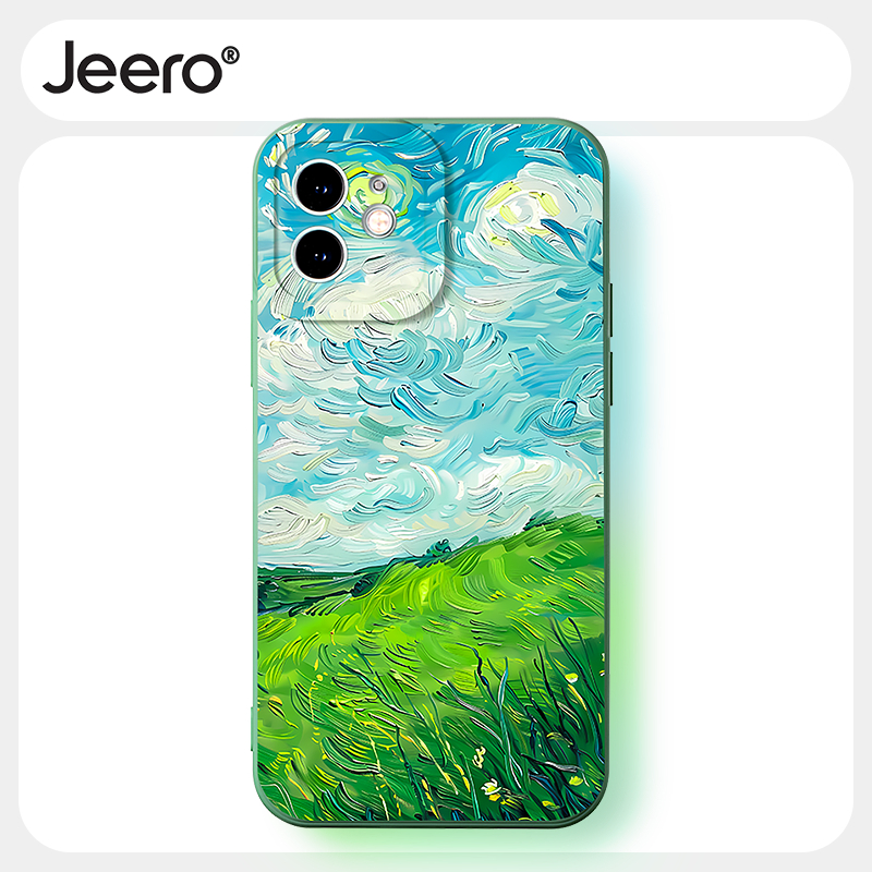 Jeero เคสไอโฟน เคสซิลิโคนนุ่มกันกระแทกน่ารักตลก เคสโทรศัพท์ Compatible for iPhone 16 15 14 13 12 11 
