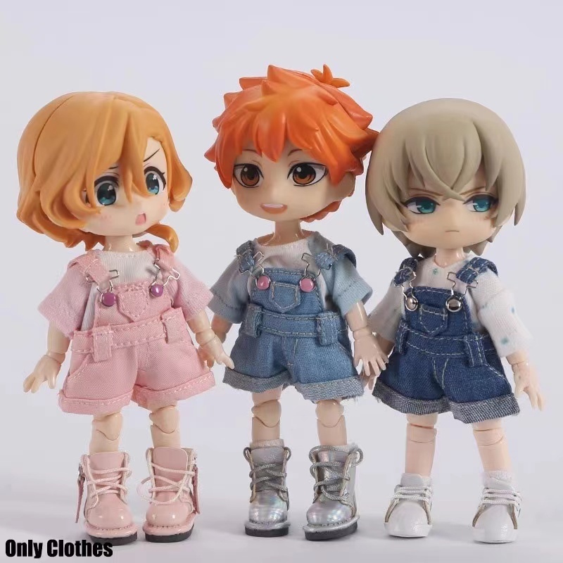 Ob11 ชุดจั๊มสูทขาสั้น 1/12 BJD GSC Nendoroid Body9 Molly DOD YMY Obitsu11 สําหรับตุ๊กตา