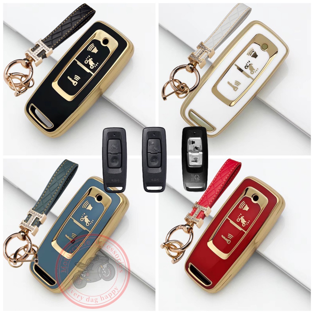 【ส่งจากไทย】เคสกุญแจ Forza 350/Giorno/PCX 160/adv 160 เคสกุญแจรีโมทรถจักรยานยนต์ สําหรับ