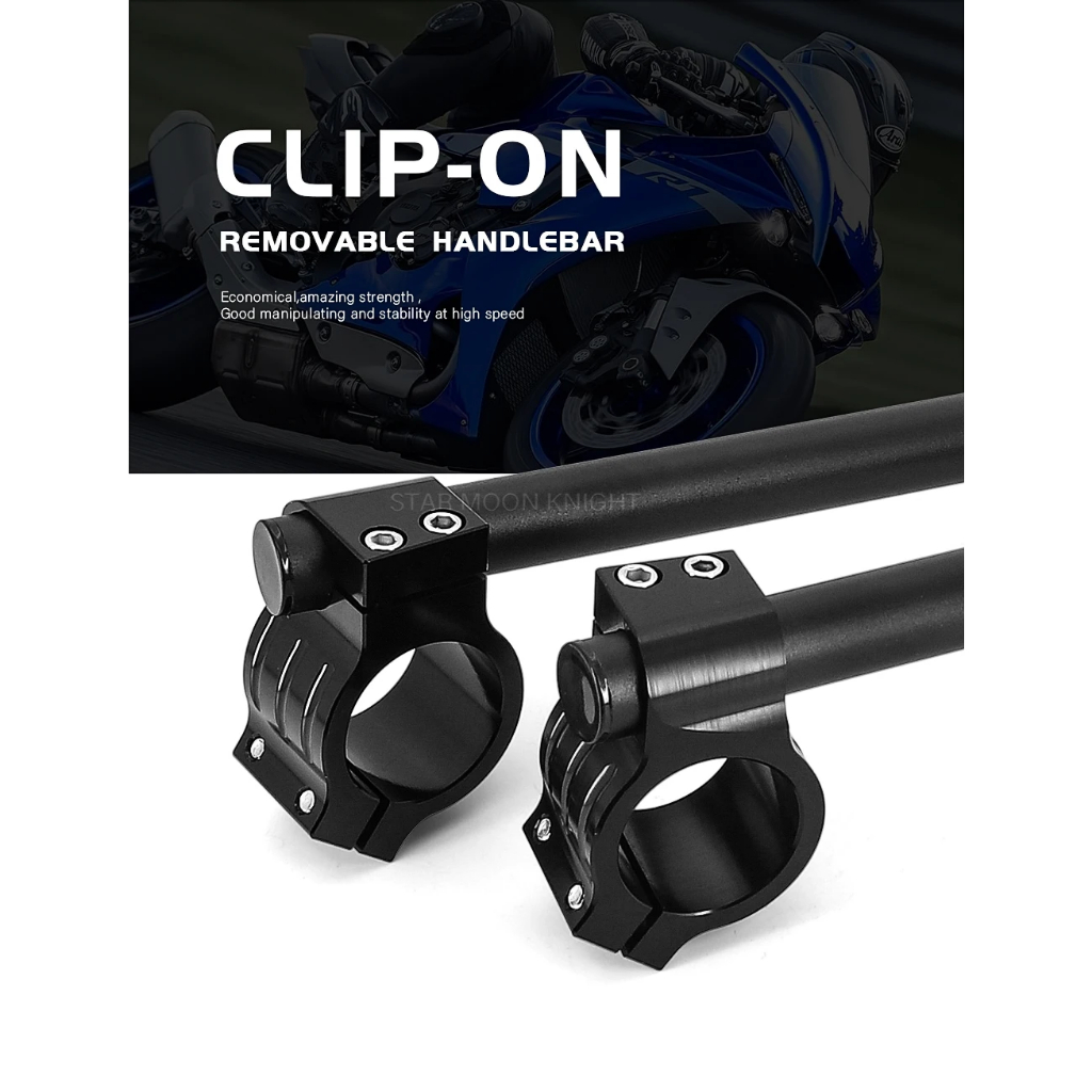 คลิปตะเกียบหน้ารถจักรยานยนต์ 50 มม. สําหรับ Yamaha YZF-R1 YZF-R7 YZF-R6 YZF-R3 YZF-R25 YZF750 FZR100
