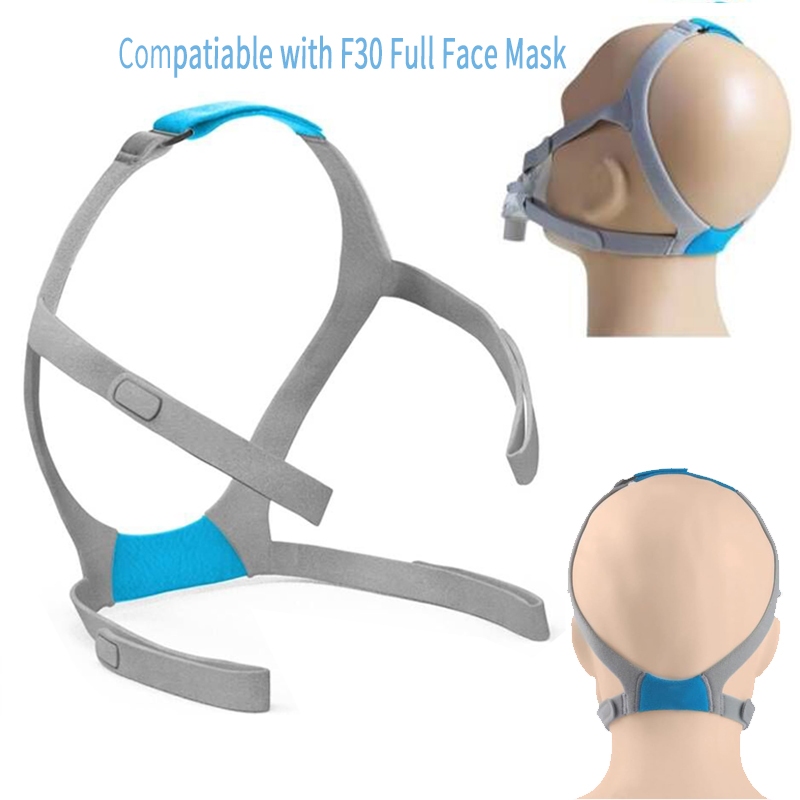 Cpap สายรัดหัว แบบเปลี่ยน สําหรับ ResMed AirFit F30 หน้ากากช่วยหายใจแบบเต็มหน้า