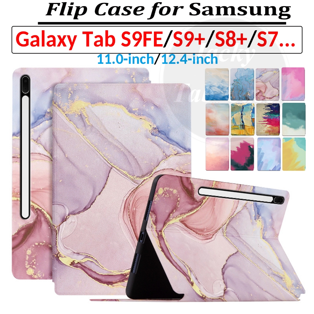 สําหรับ Samsung Galaxy Tab S9 S10 FE S7 S7+ S8 S8 + TabS9 FE + S9 + แท็บเล็ต 12.4 "10.9 11 นิ้วแฟชั่