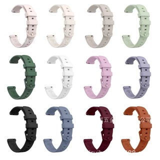 Compatible For สาย garmin lily 2 สายนาฬิกาข้อมือ Garmin Lily 2 Active สาย ซิลิโคนนิ่ม พร้อมอุปกรณ์ติดตั้ง สําหรับ Garmin Lily 2 2 Strap Silicone 2 Active Strap