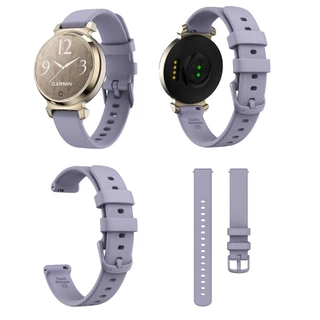 Compatible For สาย garmin lily 2 สายนาฬิกาข้อมือ Garmin Lily 2 Active สาย ซิลิโคนนิ่ม พร้อมอุปกรณ์ติดตั้ง สําหรับ Garmin Lily 2 2 Strap Silicone 2 Active Strap