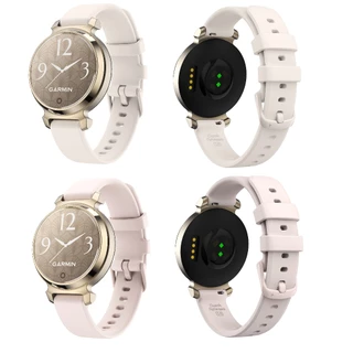 Compatible For สาย garmin lily 2 สายนาฬิกาข้อมือ Garmin Lily 2 Active สาย ซิลิโคนนิ่ม พร้อมอุปกรณ์ติดตั้ง สําหรับ Garmin Lily 2 2 Strap Silicone 2 Active Strap