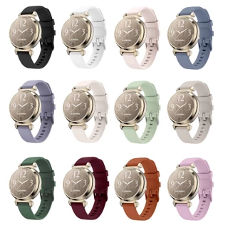 Compatible For สาย garmin lily 2 สายนาฬิกาข้อมือ Garmin Lily 2 Active สาย ซิลิโคนนิ่ม พร้อมอุปกรณ์ติดตั้ง สําหรับ Garmin Lily 2 2 Strap Silicone 2 Active Strap