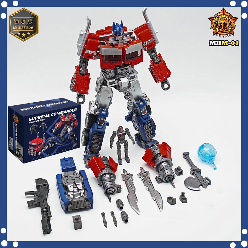พร้อมส่ง หุ่นยนต์แปลงร่าง OP Commander Optimus Prime Movie 7 KO SS102 20 ซม. MHM-01 MHM01
