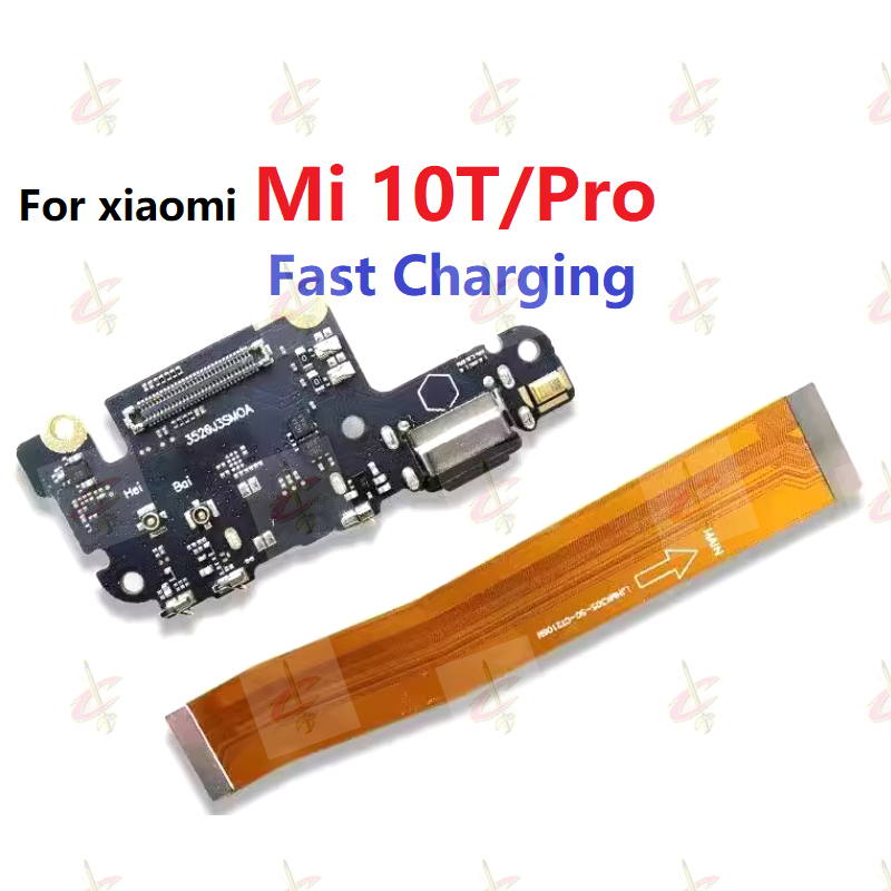 แพรตูดชาร์จ (Charging board) สําหรับ Xiaomi Mi 10T Pro 5G แพรต่อบอร์ด (Board Flex) สายแพร