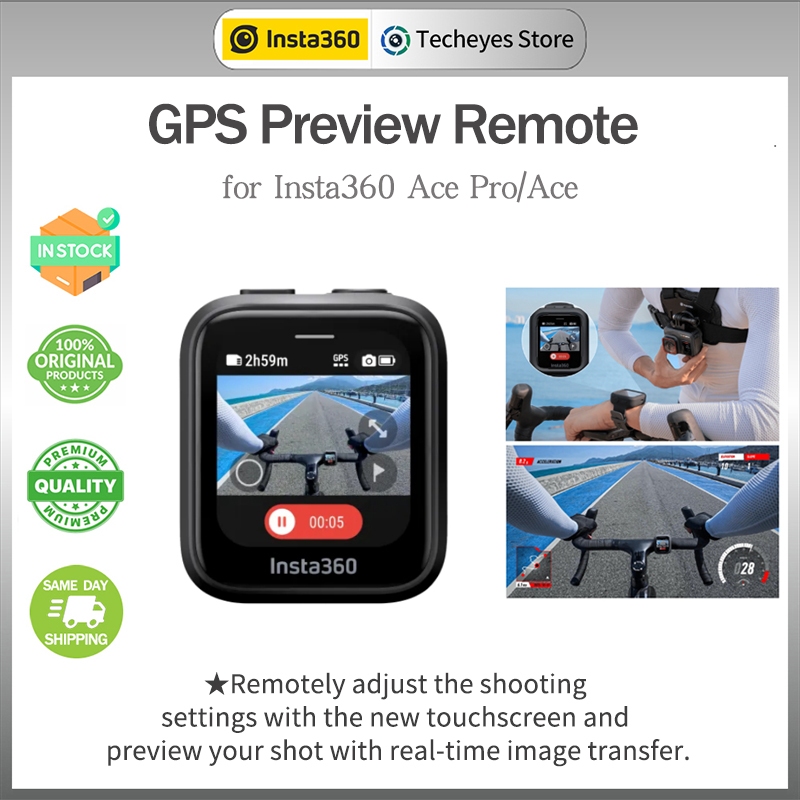 【New Arrival】Insta360 GPS Preview Remote for X4/Ace Pro/Ace camera
