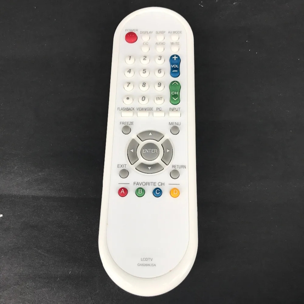 GA626WJSA เปลี่ยนสําหรับ SHARP LCD TV รีโมทคอนโทรล LC19SB24UW LC19SB25UW LC19SK24UW LC19SK25U LC19SK