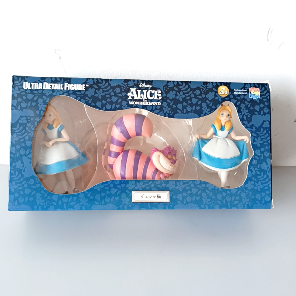โมเดลฟิกเกอร์ Pvc รูปการ์ตูนอนิเมะ Alice Adventures In Wonderland ขนาด 8 ซม. 3 ชิ้น