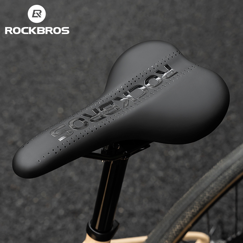 【TH Delivery】ROCKBROS อานเบาะนั่งจักรยาน แบบหนา ดูดซับแรงกระแทก ใส่สบาย อุปกรณ์เสริม สําหรับจักรยานเสือภูเขา