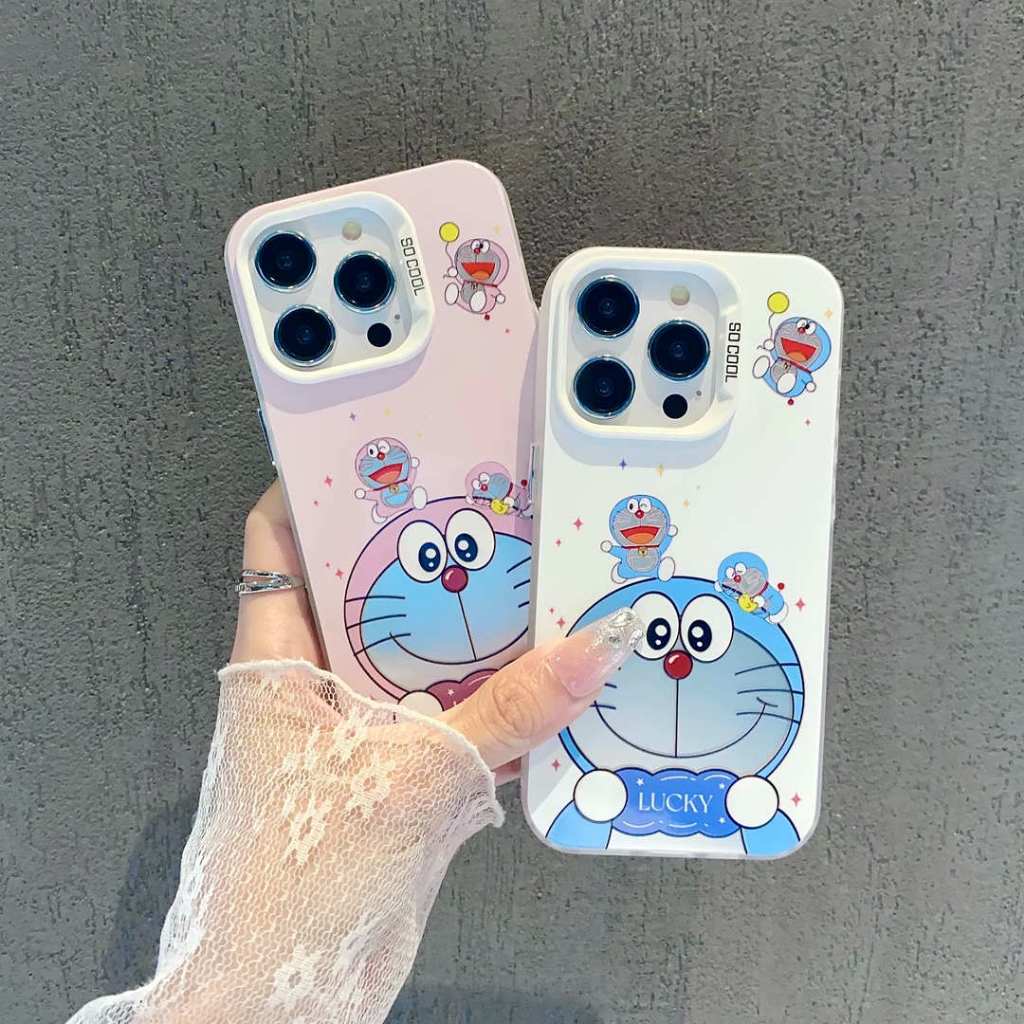 SAMSUNG น่ารักโดราเอมอนการ์ตูนอะนิเมะกรณีsamsung galaxy A05S A05 A06 A55 A15 A73 A72 A54 A53 A52 A52S A34 A33 A32 A24 A22 A23 A14 4G 5Gปลอก