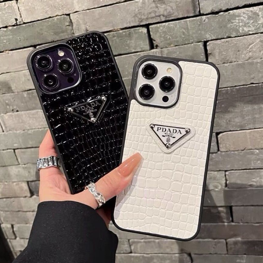 เคสป้องกันโทรศัพท์มือถือหนังจระเข้ หรูหรา สําหรับ iPhone 11 12 13 14 15ProMax XR XSMAX 15Plus