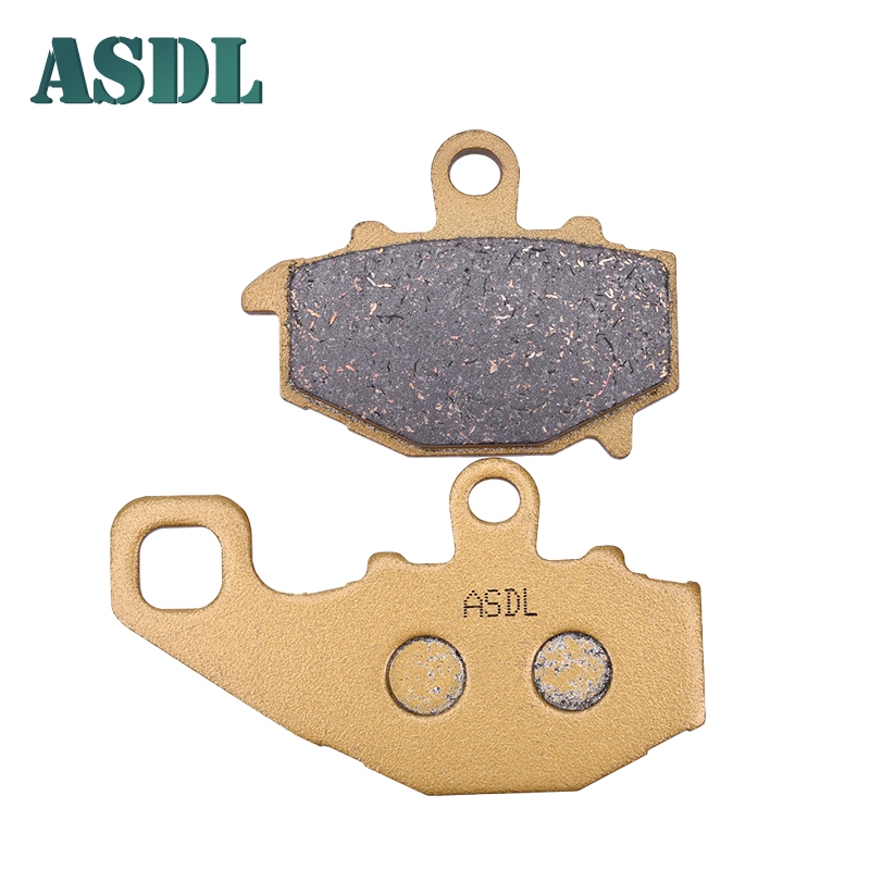 Asdl ชุดผ้าเบรคหน้าและหลังรถจักรยานยนต์สําหรับ KAWASAKI ZRX 400 E3 ER-6f Non ABS รุ่น KLE 650 A7F Z7