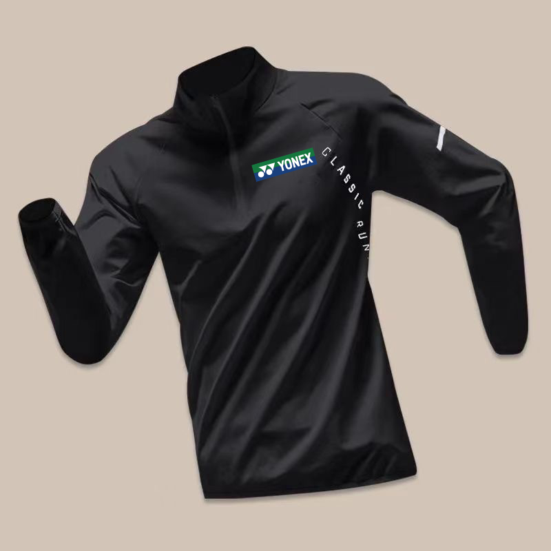 Yonex เสื้อแจ็กเก็ตแขนยาว กันลม แห้งเร็ว สําหรับเล่นกีฬาแบดมินตัน ปี 2024