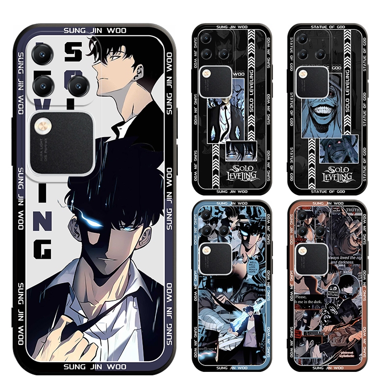 เคส VIVO V40 Y28s V30E Y100 V30 pro LITE V2318 V2319 V2327 V2352 V2346 4G 5G V2347 solo leveling นิ่