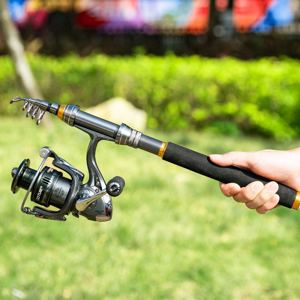 Goture คันเบ็ดตกปลา ยืดสไลด์ ขนาด 1.8m/ 2.1m/ 2.4m/ 2.7m จัดส่งจากไทย ราคา ถูกที่สุด ดีลบีเคเค แกลเลอรีภาพที่ 7