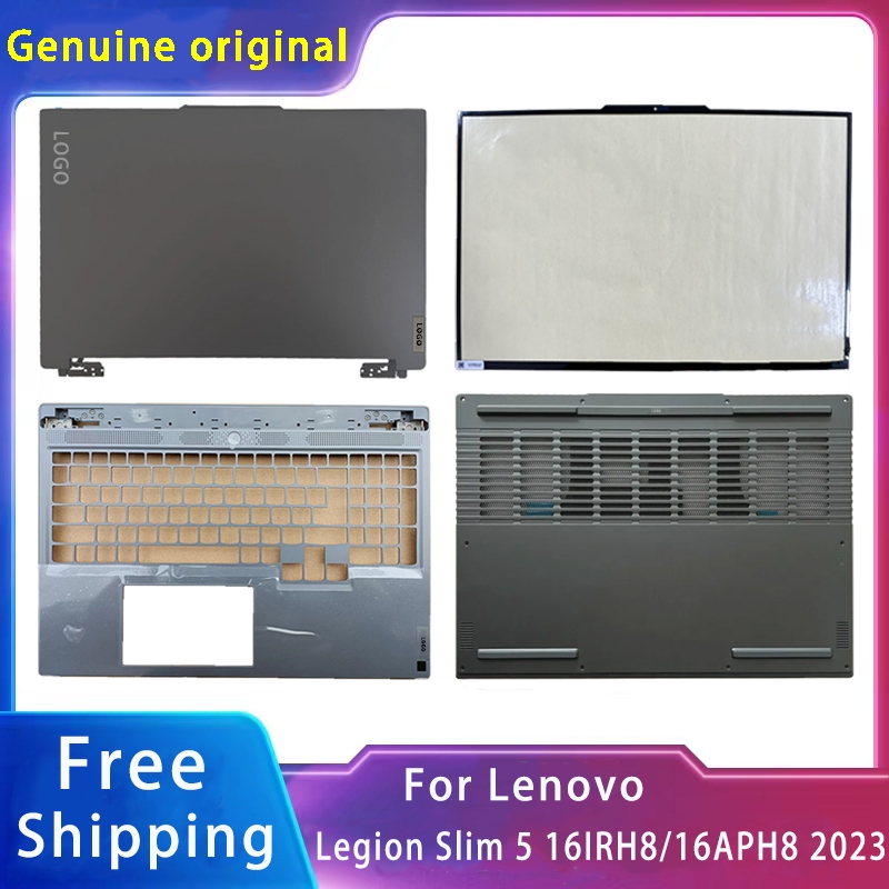 ใหม่ ฝาครอบแล็ปท็อป ด้านหลัง Lcd พร้อมโลโก้ สําหรับ Lenovo Legion Slim 5 16APH8 16IRH8 2023