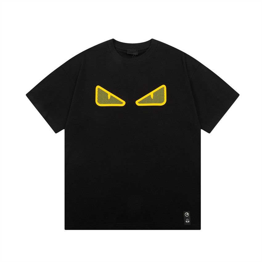 Fd24ss เสื้อยืดลําลอง แขนสั้น พิมพ์ลาย little monster eye สามมิติ แฟชั่นฤดูร้อน สําหรับผู้ชาย และผู้หญิง