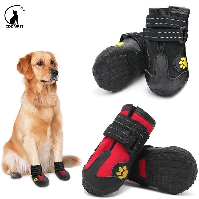 【CDDMPET】รองเท้ากีฬา รองเท้าบูท กันน้ํา ขนาดเล็ก กลาง ใหญ่ สําหรับสัตว์เลี้ยง สุนัข