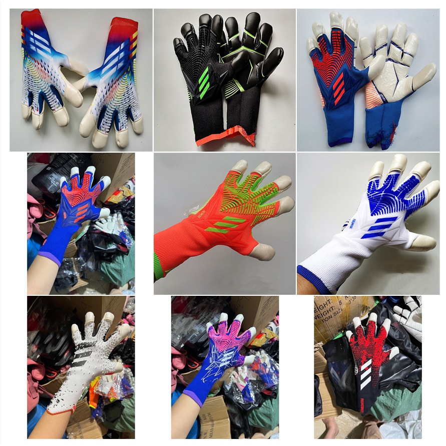 ถุงมือผู้รักษาประตูยาง ป้องกันนิ้วมือ แบบมืออาชีพ สไตล์ดั้งเดิม สําหรับผู้รักษาประตู