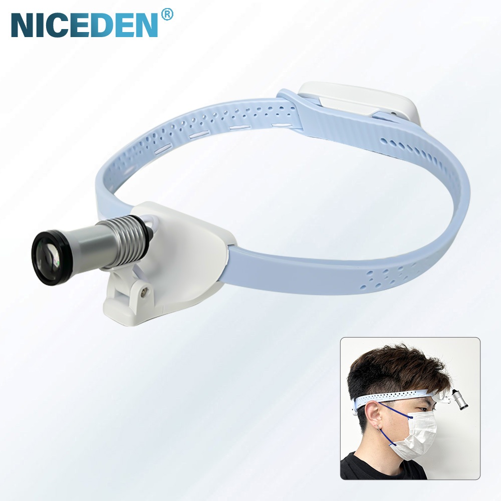 Niceden 5W LED Ultra-Light ซิลิโคนทันตกรรมผ ่ าตัดทางการแพทย ์ การตรวจสอบแบบบูรณาการกรองไฟหน ้ าไฟหน ้ าโคมไฟ ENT Oral