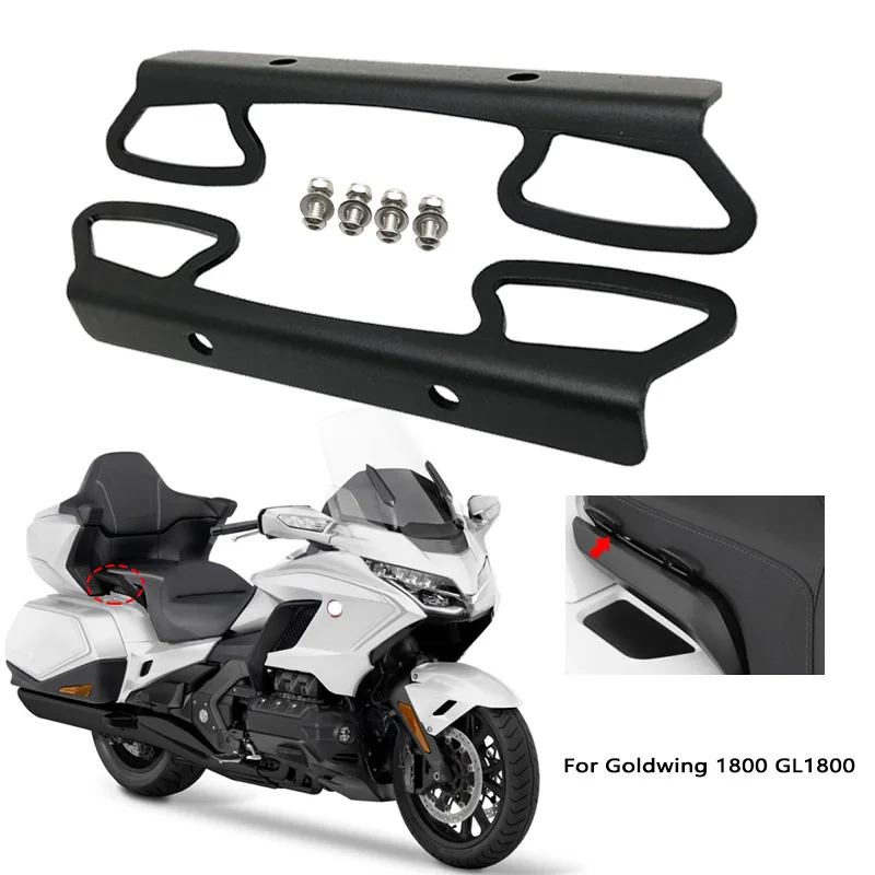 GL1800 รถจักรยานยนต์ผู้โดยสารที่นั่งด้านหลัง Tie Down Mount Brackes สําหรับ Honda Goldwing 1800 GL18