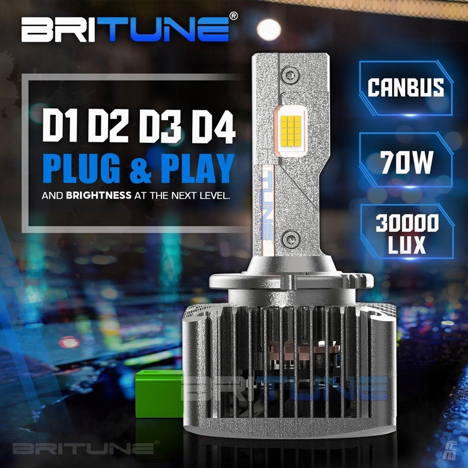 D1s D2S D3S D4S D8S D1R D2R D3R D4R D8R หลอดไฟหน้า LED 70W 30000M แคนบัส LED หลอดไฟเทอร์โบ สองด้าน C